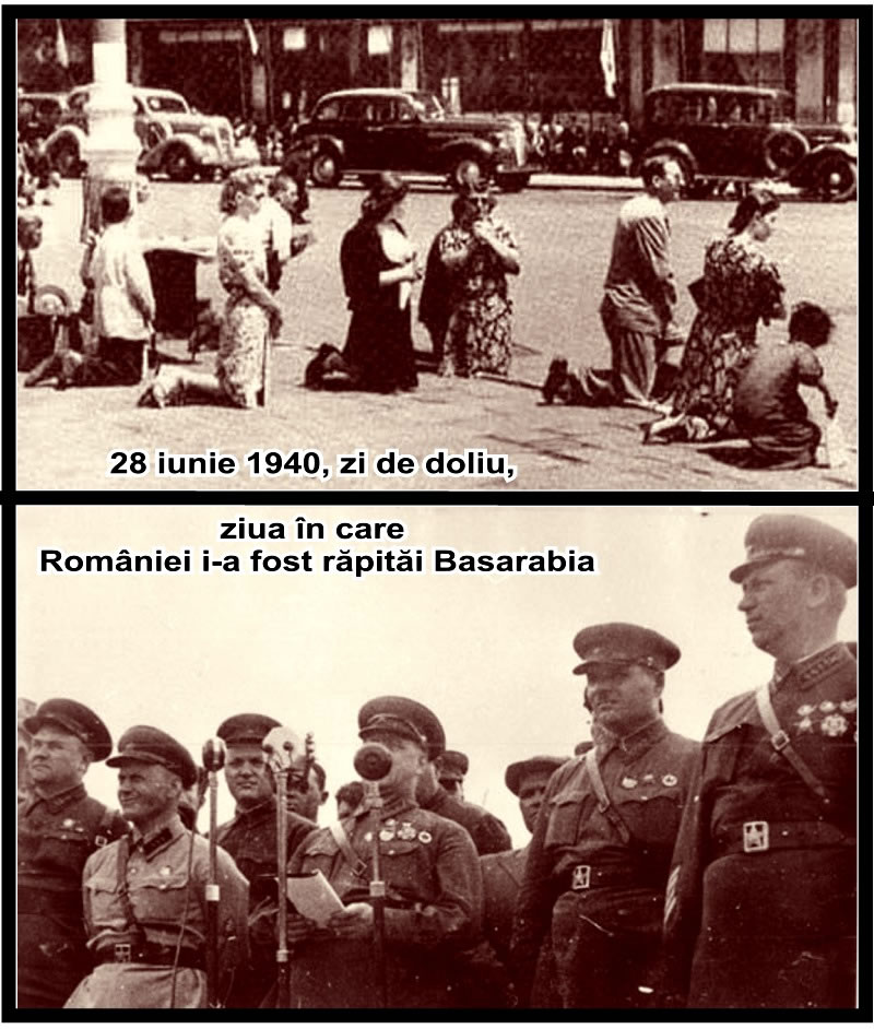 28 iunie 1940 - ziua rapirii Basarabiei