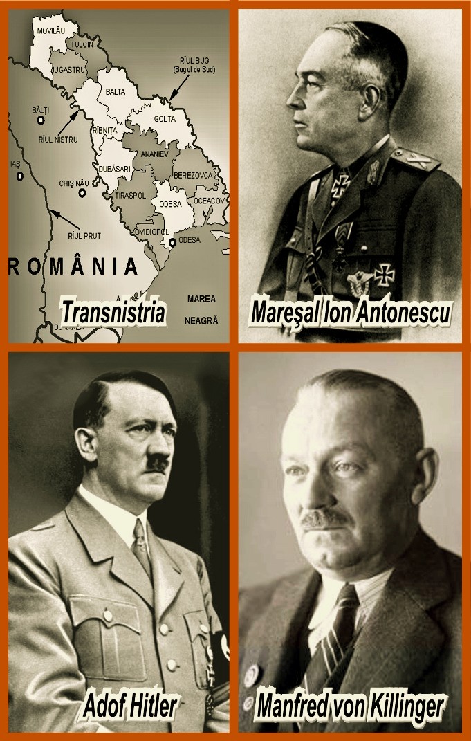 Transnistria-Ion Antonescu-Adolf Hitler-Manfred-Killinger