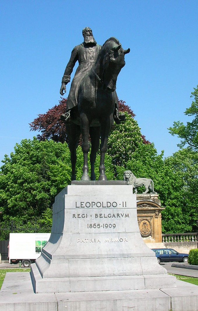 Statuia regelui Léopold al II-lea, Bruxelles
