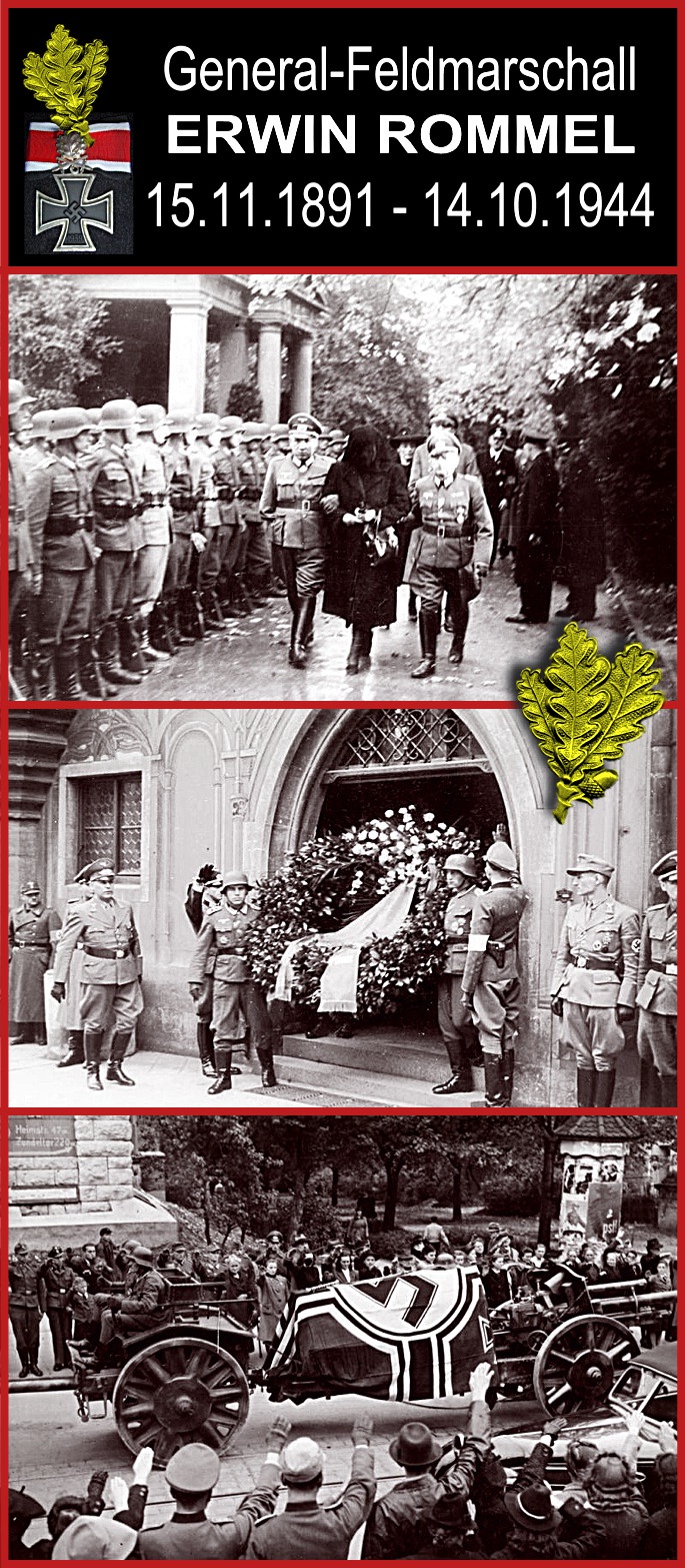 Erwin Rommel - Funeralii